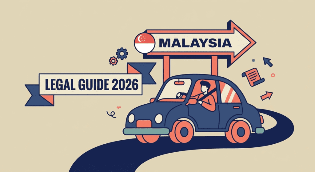 Apa yang Pemandu Singapore Perlu Tahu tentang Kemalangan di Malaysia: Panduan 2026